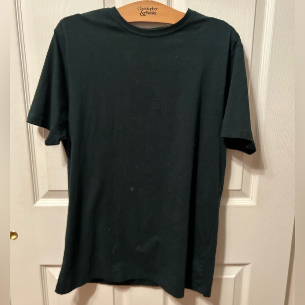 Green tee shirt
